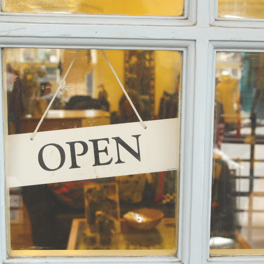 【ショップオープンのごあいさつ】