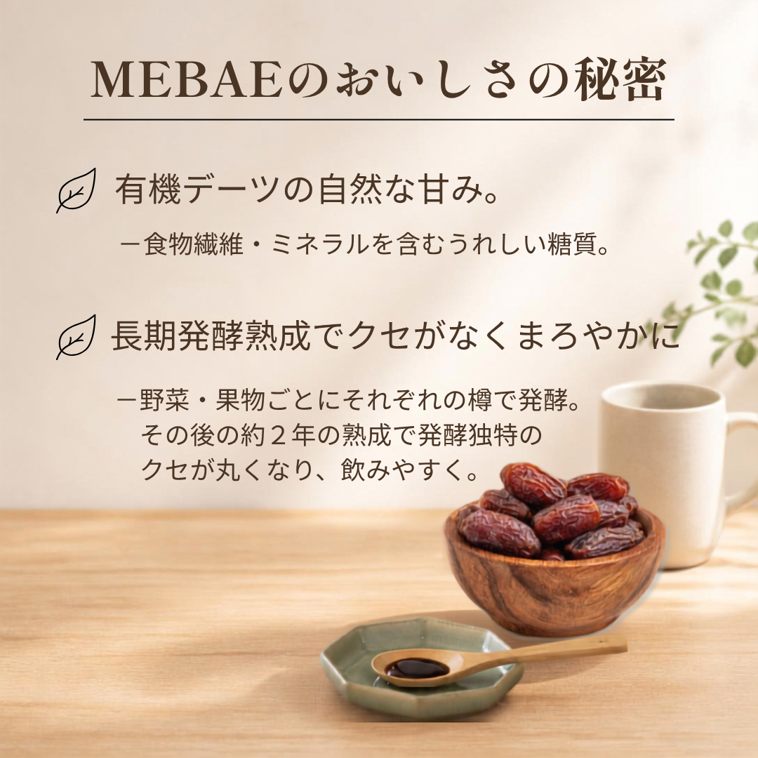 【トライアル】MEBAE｜有機酵素ペースト｜７日間分（お一人様１回、１点限り）