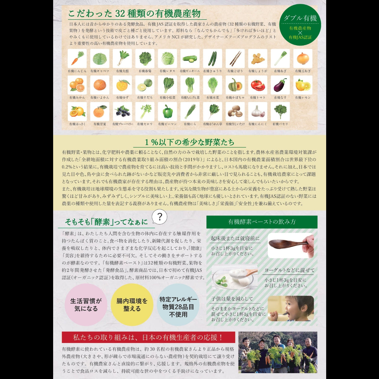 有機酵素ペースト 186g｜ジラジャパン公式 – GLEE ORGANIC